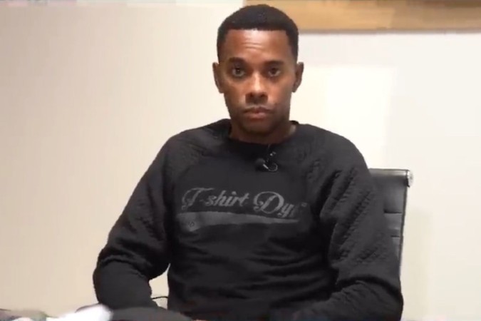 Robinho foi condenado a nove anos de prisão -  (crédito: Reprodução de Vídeo)