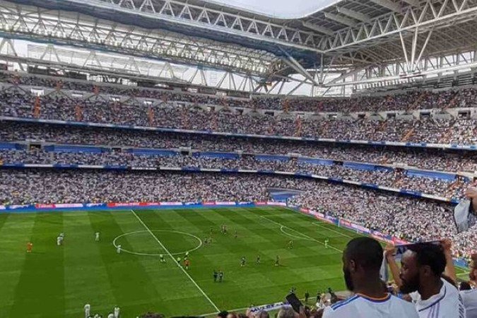 6º Real Madrid (Espanha): 68.588 torcedores. Foto: Reprodução Youtube