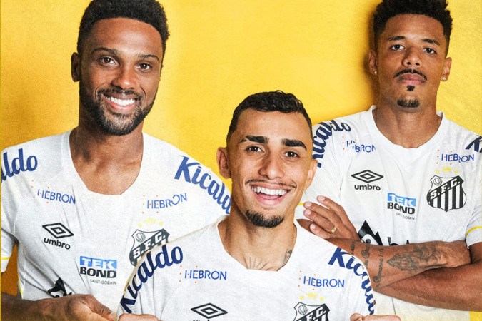 Trio que veio do Água Santa tem futuro indefinido no Santos -  (crédito: Jogada10)