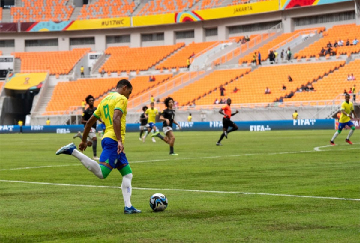 Brasil alcança sua maior goleada na história do Mundial Sub-17: 9 a 0