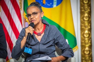 Marina Silva liderança climática pela revista Time -  (crédito: Diogo Zacarias / Ministério do Meio Ambiente)