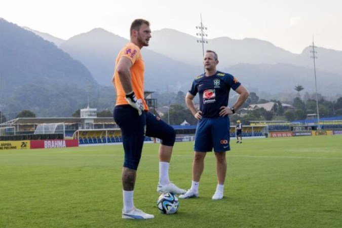 Na briga com Palmeiras pelo título do Brasileiro, o Botafogo teve dois convocados: o goleiro Lucas Perri (foto) (Brasil) e Jacob Montes (Nicaragua). Foto: Joilson Marconne / CBF