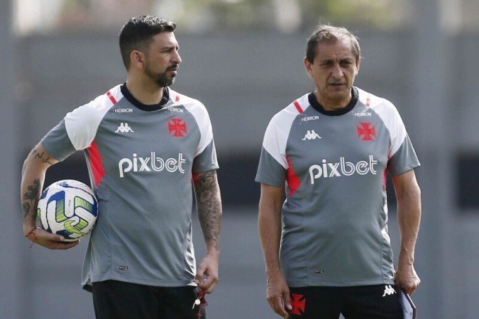 Na era Ramón Díaz, Vasco tem aproveitamento colado a candidatos ao título -  (crédito: Jogada10)