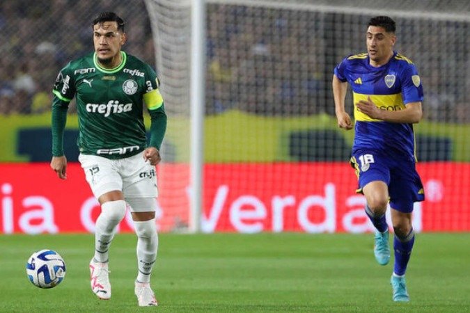 Gustavo Gómez (foto), pelo Paraguai, e Richard Ríos, pela Colômbia, são os estrangeiros convocados do Palmeiras. Foto: Cesar Greco/Palmeiras