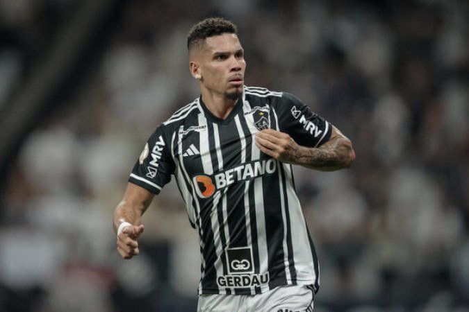 O atacante Paulinho foi convocado por Diniz para defender a Seleção Brasileira após as boas atuações que vem tendo pelo Atlético-MG. Foto: Pedro Souza / Atlético