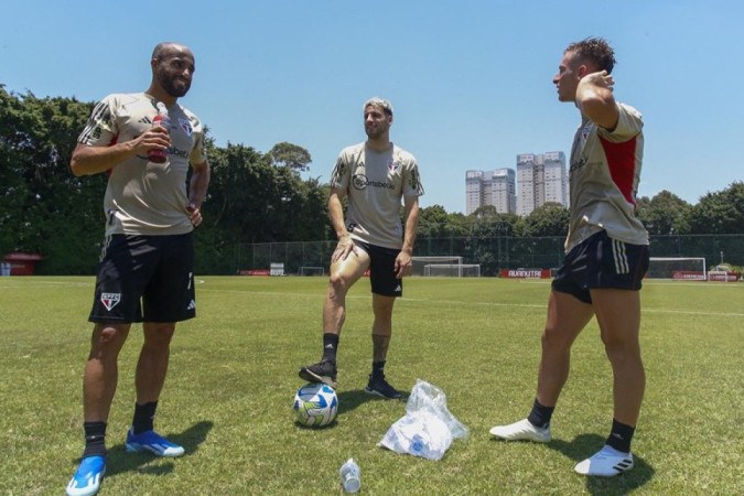 São Paulo começa a recuperar lesionados. Veja quem ainda está no DM -  (crédito: Jogada10)