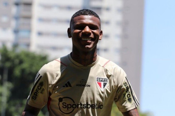Os outros dois do São Paulo: Arboleda (foto) pelo Equador e Ferraresi pela Venezuela. Foto: Divulgação / São Paulo