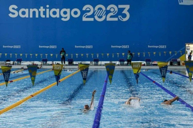 Natação é uma das esperanças de medalha para o Brasil no Parapan de Santiago. Wendell Belarmino, de Sobradinho, é uma das apostas - (crédito: Martin Bernetti/AFP) Natação é uma das esperanças de medalha para o Brasil no Parapan de Santiago. Wendell Belarmino, de Sobradinho, é uma das apostas - (crédito: Martin Bernetti/AFP)