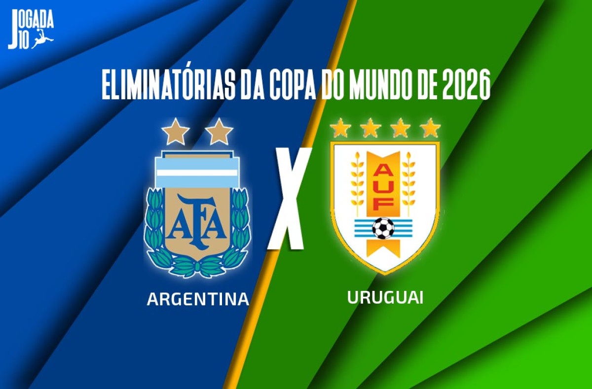 Argentina x Uruguai, com a Voz do Esporte, às 19h30