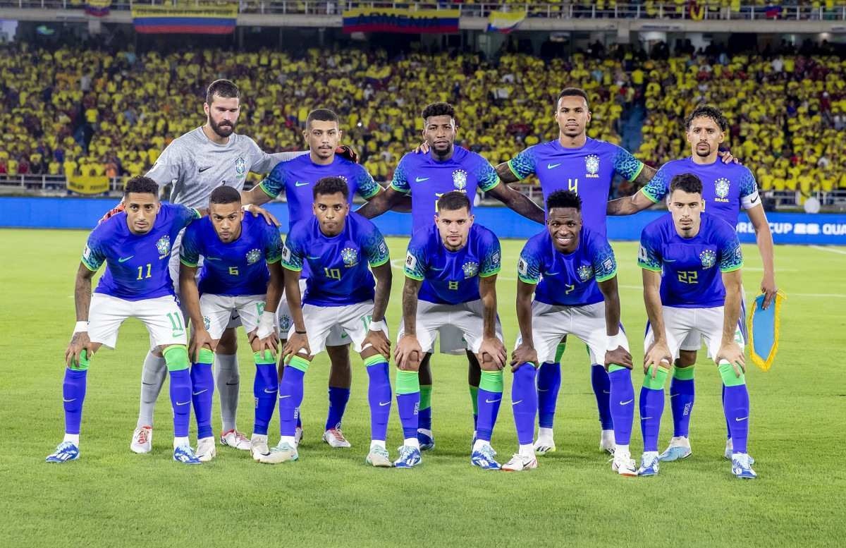 Brasil tem a segunda formação titular mais jovem entre as campeãs mundiais