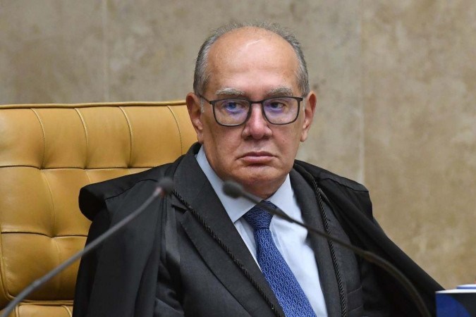 O decano fez referência à declaração de um advogado no julgamento do primeiro condenado pelos atos golpistas do 8 de Janeiro -  (crédito: Carlos Moura/SCO/STF)
