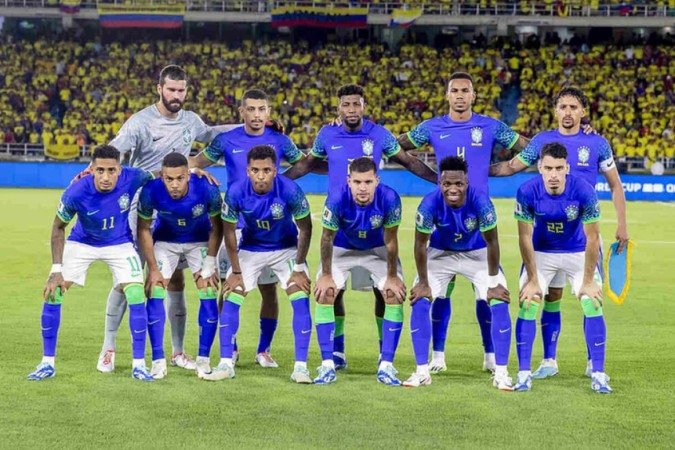 Com uma folga e três treinos, Brasil se prepara para jogo diante da Argentina - (crédito: Jogada10) Com uma folga e três treinos, Brasil se prepara para jogo diante da Argentina - (crédito: Jogada10)