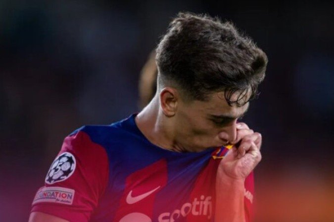 Em 2022 o campeão do troféu de melhor jovem do mundo ficou com o espanhol Gavi. Divulgação / Barcelona