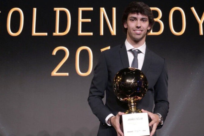 O português João Félix deu show no Benfica e conquistou o Golden Boy de 2019. Foto: Divulgação/Atlético de Madrid