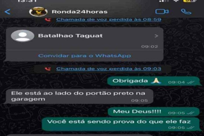 Equipe de vigilantes recomenda vítima chamar a PM quando ex-delegado-chefe tentava invadir residência dela