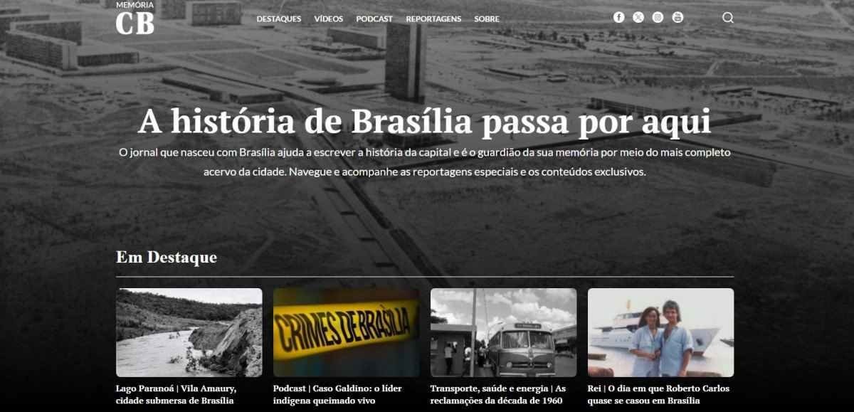 Capa do especial Memória CB