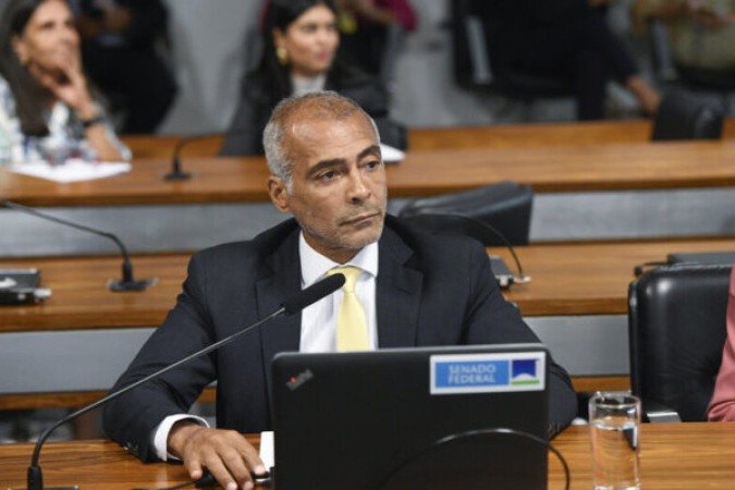 Romário, considerado um dos maiores atacantes da história do futebol mundial, é atualmente senador da República pelo Rio de Janeiro. - Foto: Jefferson Rudy/Agência Senado