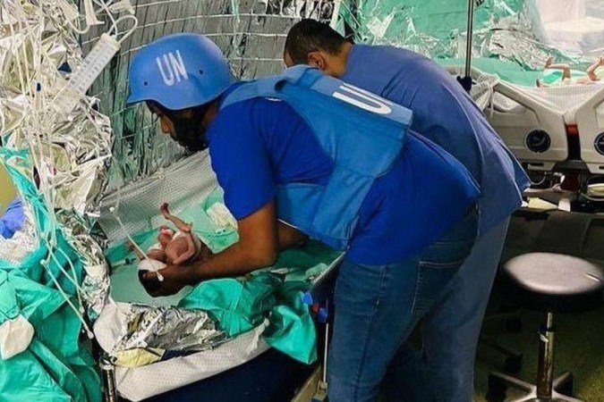 Maior hospital da Faixa de Gazas, o Al-Shifa ficou sem combustível e interrompeu serviços cruciais - (crédito: OMS) Maior hospital da Faixa de Gazas, o Al-Shifa ficou sem combustível e interrompeu serviços cruciais - (crédito: OMS)