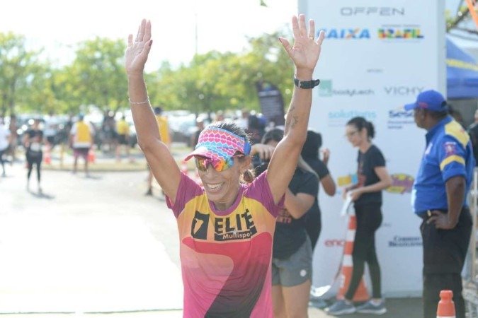 A primeira colocada, na categoria 10 km, Helen Deluque: atleta profissional - (crédito: Minervino Júnior/CB/D.A.Press) A primeira colocada, na categoria 10 km, Helen Deluque: atleta profissional - (crédito: Minervino Júnior/CB/D.A.Press)