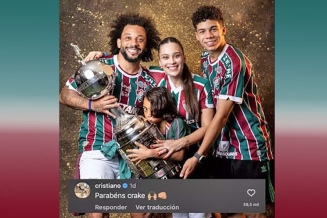  Marcelo - Fluminense - Instagram @marca
     -  (crédito: Jogada10)