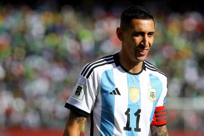 Di María pode ser titular da Argentina contra o Brasil -  (crédito: Jogada10)