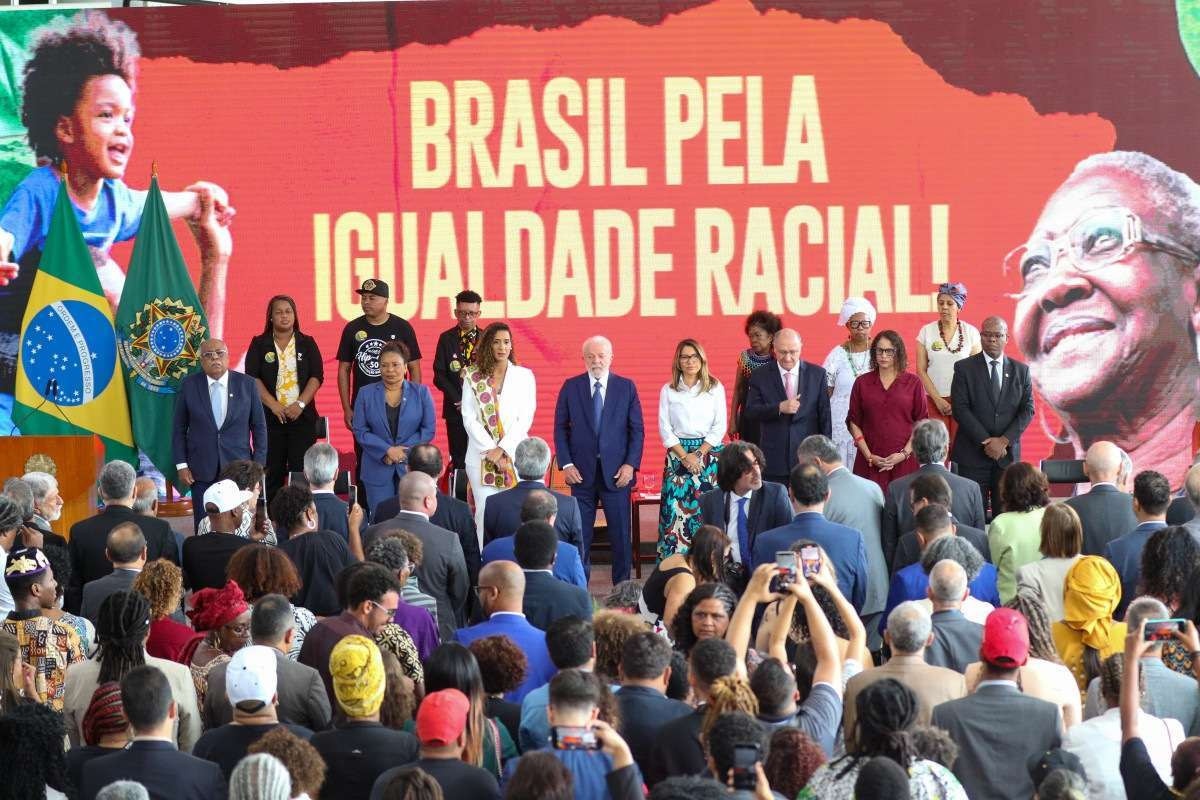 Lula e Anielle anunciam medidas por igualdade racial