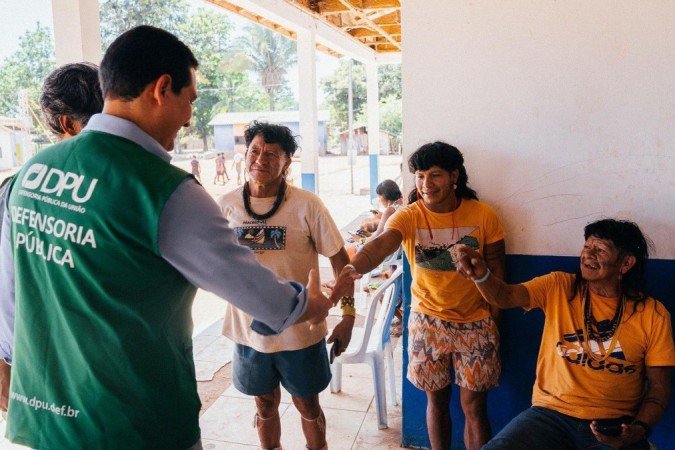 Defensorias têm feito mutirões para atender populações de áreas  -  (crédito: DPU)