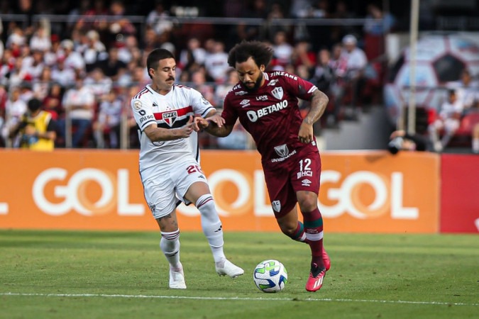 Fluminense e São Paulo voltam a se enfrentar pelo Campeonato Brasileiro  -  (crédito:  MARCELO GONCALVES / FLUMINENSE)