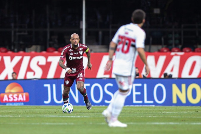 Fluminense e São Paulo se reencontram no Brasileirão -  (crédito:  MARCELO GONCALVES / FLUMINENSE)