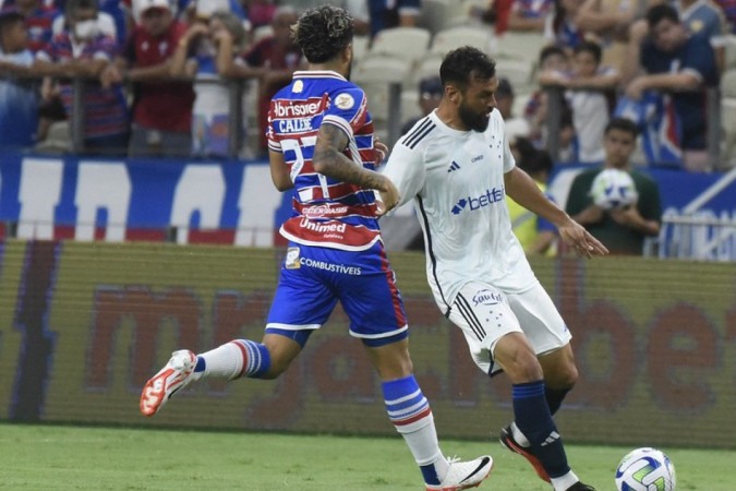 Cruzeiro venceu o Fortaleza fora de casa pelo Campeonato Brasileiro -  (crédito: Foto: Staff Images/Cruzeiro)