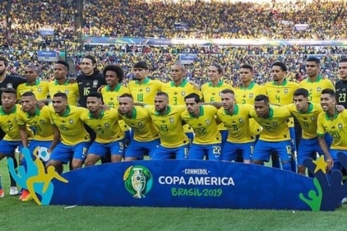 O último jogo do Brasil com a presença de grande público no Maracanã foi na final da Copa América de 2019, na vitória por 3 a 1 sobre o Peru e, consequentemente o título da competição. Fotoi: Governo Federal/Wikkimedia Commons