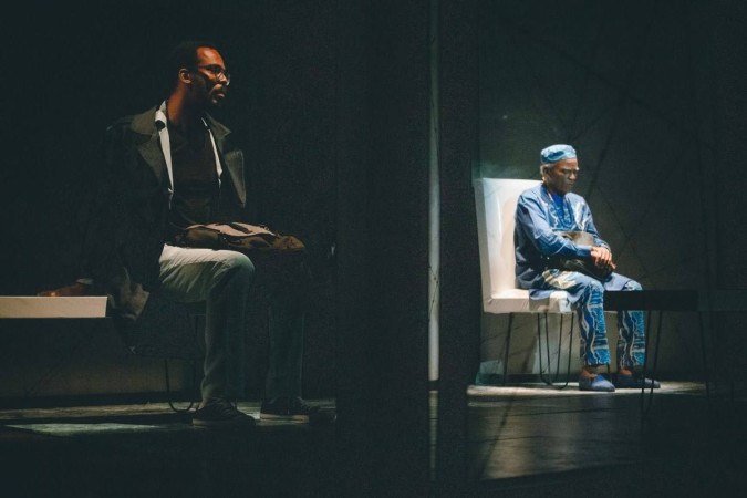 Embarque Imediato, peça com Antônio Pitanga e Rocco Pitanga. Direção: Márcio Meirelles e texto de Aldri Anunciação. Na Caixa Cultural