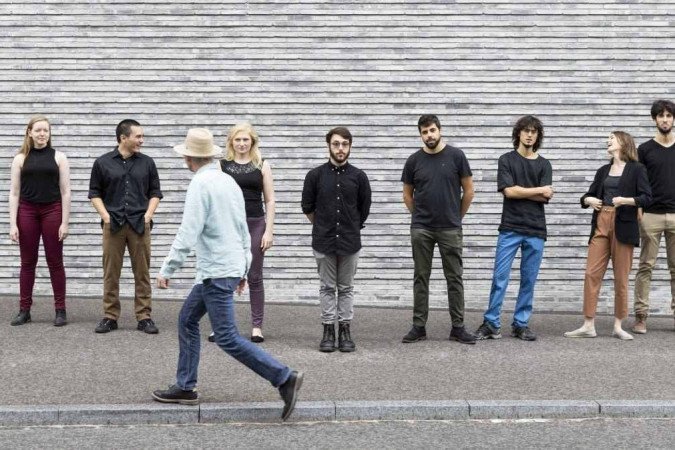 o grupo Ensemble KlangLab traz ao Brasil o espetáculo TIMESTRETCH, nova obra do compositor suíço Fritz Hauser. - (crédito: Yuri Pires Tavares / Divulgação) o grupo Ensemble KlangLab traz ao Brasil o espetáculo TIMESTRETCH, nova obra do compositor suíço Fritz Hauser. - (crédito: Yuri Pires Tavares / Divulgação)