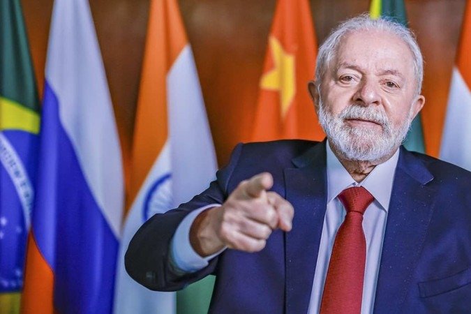 Presidente da República, Luiz Inácio Lula da Silva, durante Cúpula Virtual Extraordinária do Brics no Palácio da Alvorada - (crédito: Ricardo Stuckert/PR) Presidente da República, Luiz Inácio Lula da Silva, durante Cúpula Virtual Extraordinária do Brics no Palácio da Alvorada - (crédito: Ricardo Stuckert/PR)