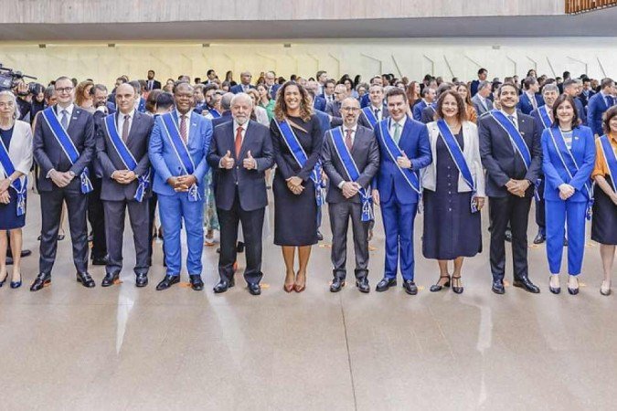 Presidente Lula durante cerimônia de Formatura do Instituto Rio Branco, no Palácio do Itamaraty
