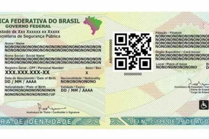 A primeira via tem emissão gratuita e a segunda custa R$ 42 -  (crédito:  Governo Federal/Divulgação)