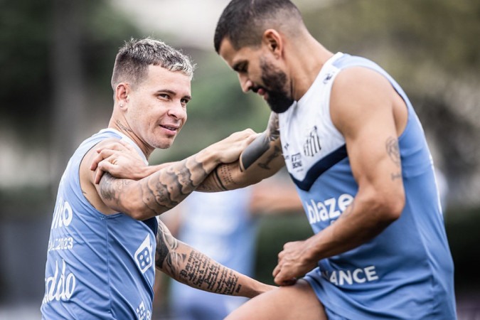 Tomás Rincón tem lesão e desfalca o Santos -  (crédito: Foto: Raul Baretta/Santos)