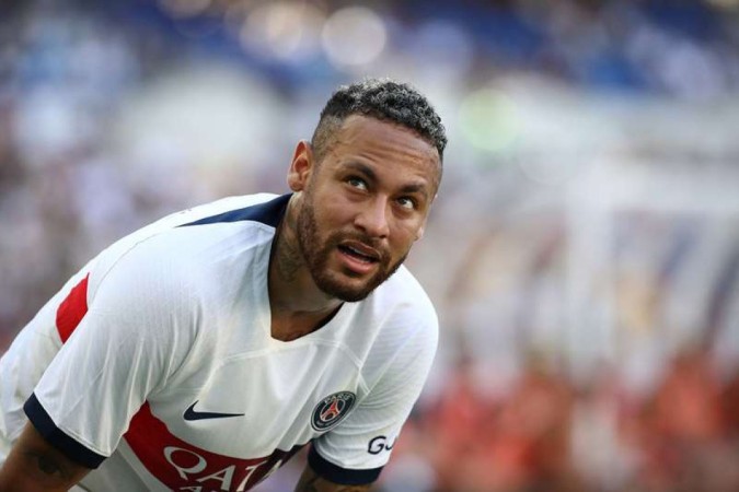 Neymar deixou o Paris Saint-Germain na metade deste ano  -  (crédito: Foto: Divulgação/PSG)