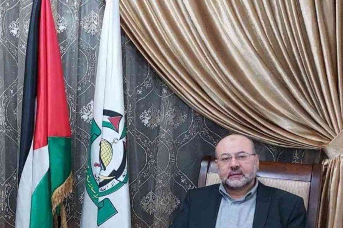 Ali Barakeh, chefe do Departamento de Relações Nacionais do Hamas e um dos líderes do Hamas no exílio 