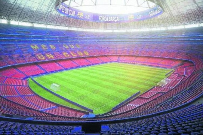 Novo Camp Nou terá capacidade para quase 105 mil torcedores - Foto: Reprodução / Barcelona -  (crédito: Foto: Reprodução / Barcelona)
