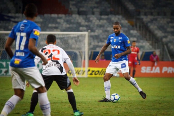10ª rodada do Campeonato Brasileiro de 2018: Cruzeiro 1 x 1 Vasco, no Mineirão - Gols: Raniel (CRU); Andrey (VAS). - Foto: Vinnicius Silva/Cruzeiro E.C.