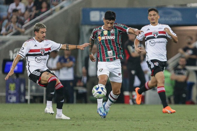 Argentino já está com a cabeça na Arábia Saudita -  (crédito: Foto: Lucas Merçon/Fluminense)