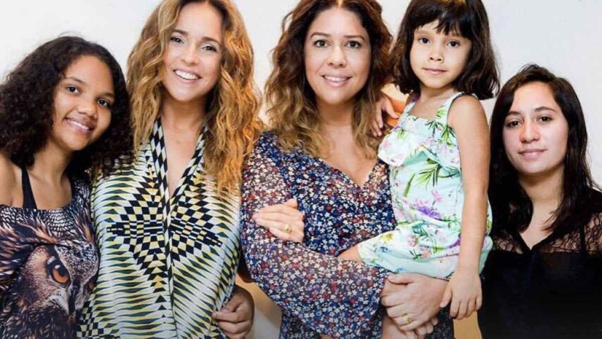 Daniela Mercury conta como se divide com Malu Verçosa na criação das filhas