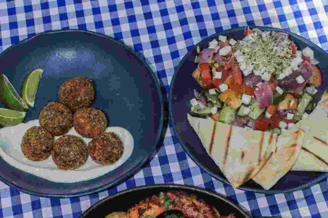  A culinária mediterrânea exige ingredientes frescos e de época -  (crédito:  Kayo Magalhães/CB/D.A Press)