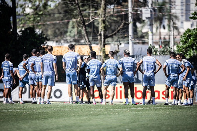 Santos mudou cronograma para jogos fora de casa -  (crédito: Foto: Raul Baretta/ Santos FC.)