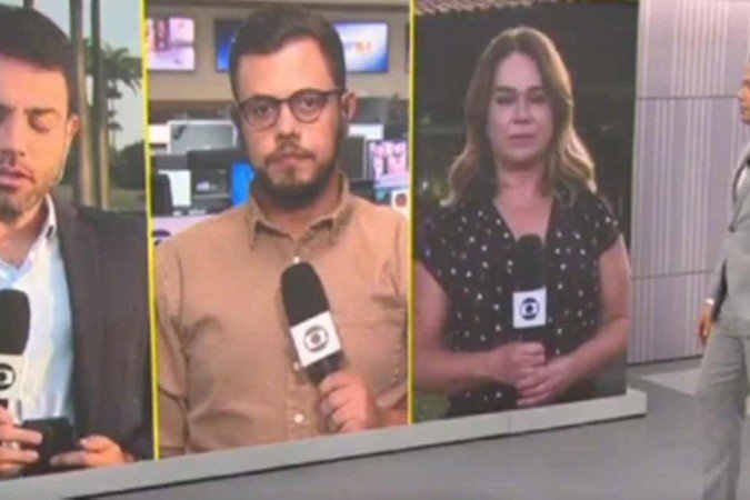 O repórter foi chamado pelo apresentador Fred Ferreira para relatar transtornos na distribuição de um insumo pelo Sistema Único de Saúde (SUS) na região. - (crédito: Reprodução/Twitter/@fredferreirabsb) O repórter foi chamado pelo apresentador Fred Ferreira para relatar transtornos na distribuição de um insumo pelo Sistema Único de Saúde (SUS) na região. - (crédito: Reprodução/Twitter/@fredferreirabsb)