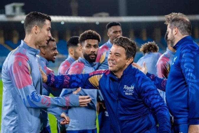 Fechando o top-3 está o argentino Marcelo Gallardo, ex-comandante do River Plate. Foto: Divulgação