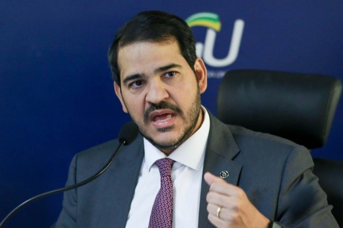 Advogado-geral da União (AGU), Jorge Messias -  (crédito: José Cruz/Agência Brasil)