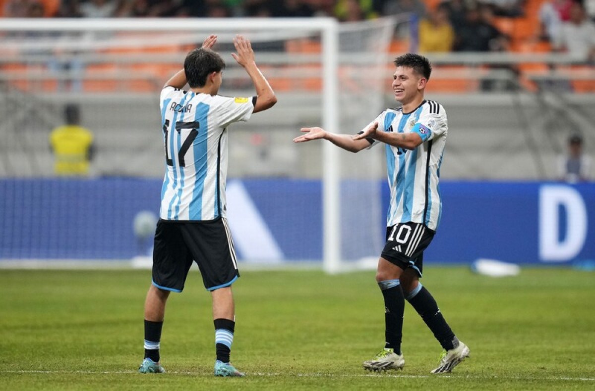 Brasil leva baile da Argentina, de Echeverri! Está eliminado do Mundial Sub-17