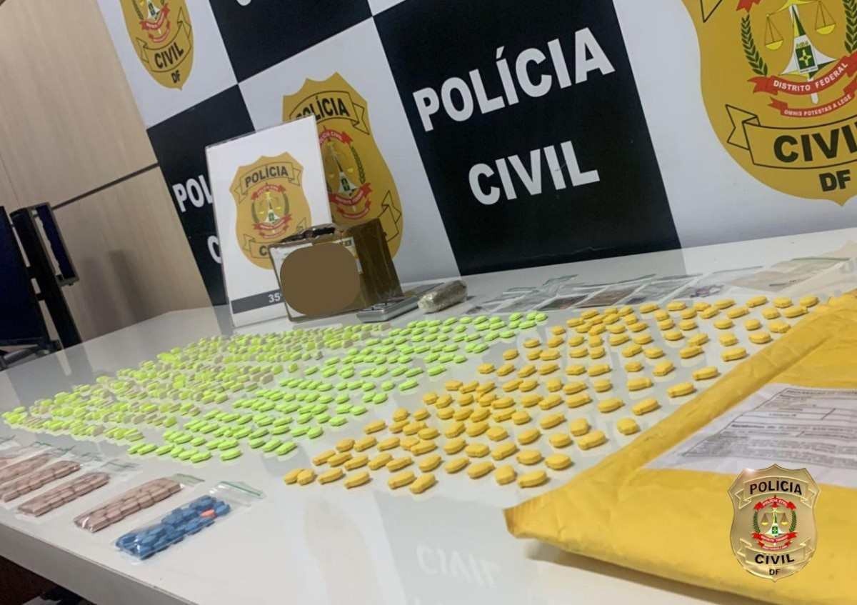 Traficante interestadual é preso no DF com R$ 60 mil em drogas